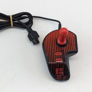 Epyx 500XJ Joystick Controller for NES Nintendo 7-Pin Connector Black Red Retro